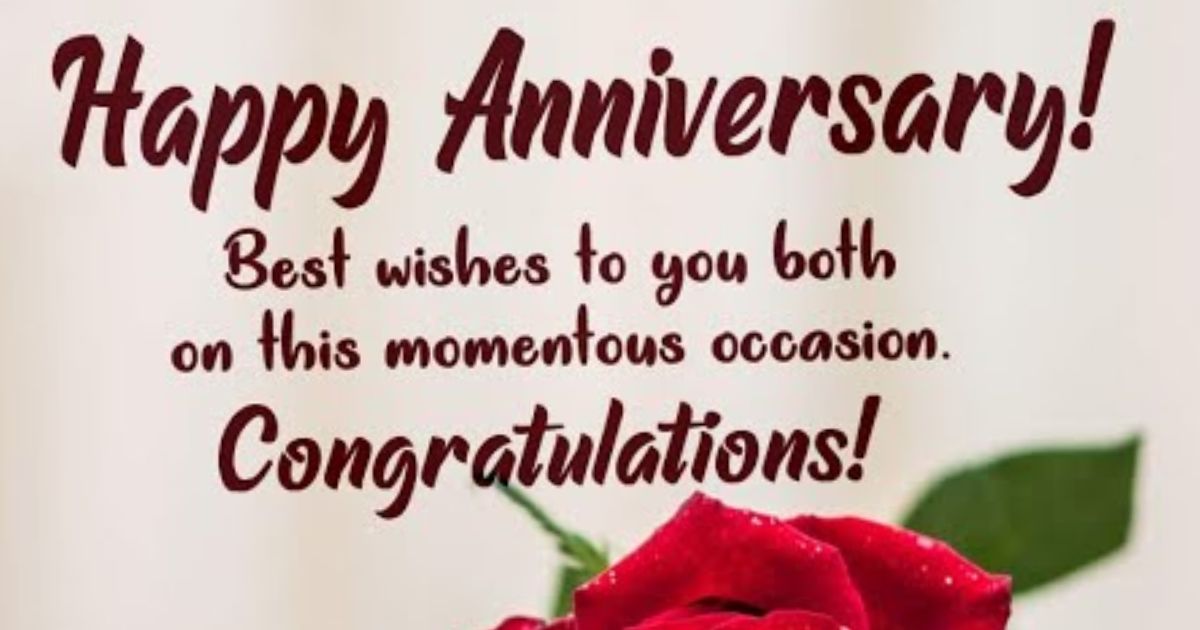 Thank You Messages For Wedding Anniversary Wishes