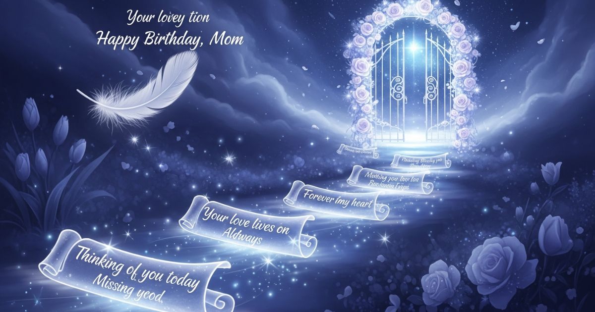 200+ Beautiful Heart Touching Birthday Wishes for Mother in Heaven